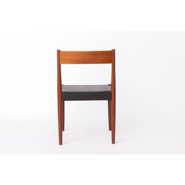Mid-Century Modern Danish Teak Dining Chairs by Poul M. Volther for Frem Røjle, 1970s, Set of 6 For Sale - Image 9 of 14