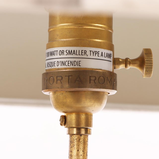 Bronze “Salperton” Table Lamp by Porta Romana For Sale - Image 8 of 9