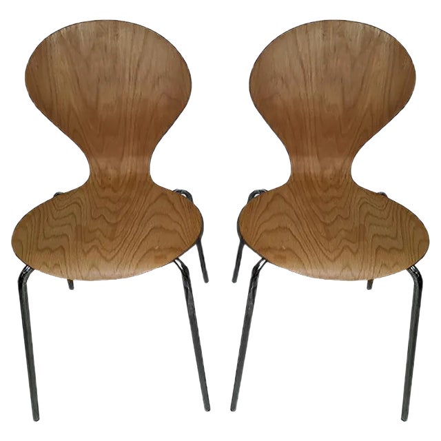 Set of Side Chairs by Erik Jorgensen for Danerka, 2000s For Sale