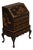 Queen Anne Style Chinoiserie Slant Front Writing Desk For Sale