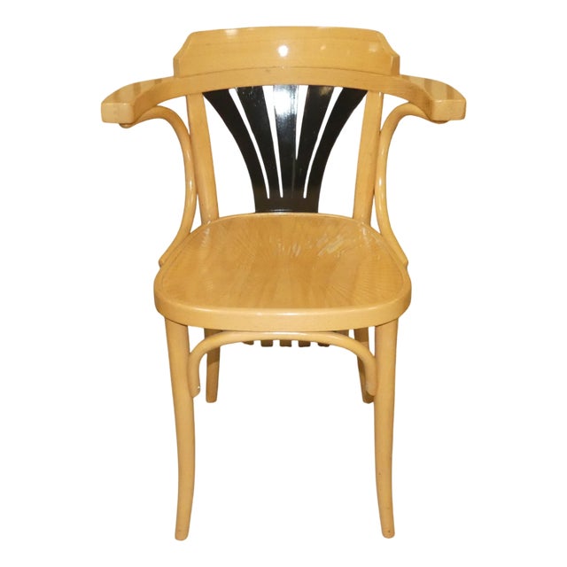 Vintage Bentwood Chair, 1980s For Sale