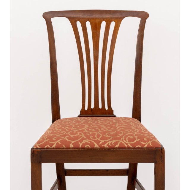 George III Style Mahogany Dining Chair For Sale - Image 4 of 8