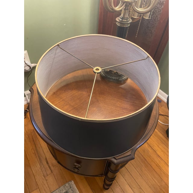 1960s French Horn Style Bouillotte Stiffel Lamp For Sale - Image 10 of 12