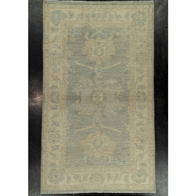 Black Oushak Rug 2'11" x 5' #21339 For Sale - Image 8 of 8