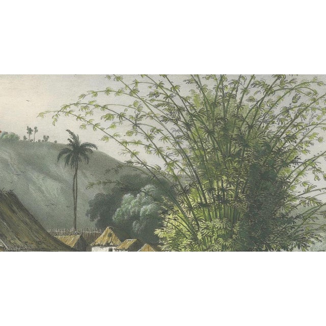 Gold After B. Lauvergne, Singapore Environs View, French Exploration, Lithograph, 1845 For Sale - Image 8 of 10