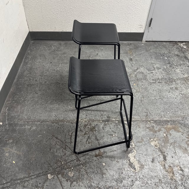 2010s Blu Dot Ready Counter Stools, Pair For Sale - Image 5 of 12