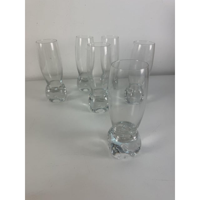 Vintage Bohemian Crystal Whiskey Glasses, 1970s, Set of 6 For Sale - Image 9 of 13