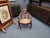 Antique Barbers Chair with Adjustable Headrest, 1900s For Sale - Image 3 of 18