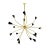 Mid-Century Sputnik Chandelier with Flexible Arms For Sale - Image 5 of 5