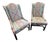 20th Century Chippendale Style Upholstered Chairs, Pair For Sale