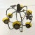 1980s Vintage Brutalist Boho Chic Metal Votive Candle Holder Pumpkin, Thanksgiving & Halloween For Sale - Image 9 of 10
