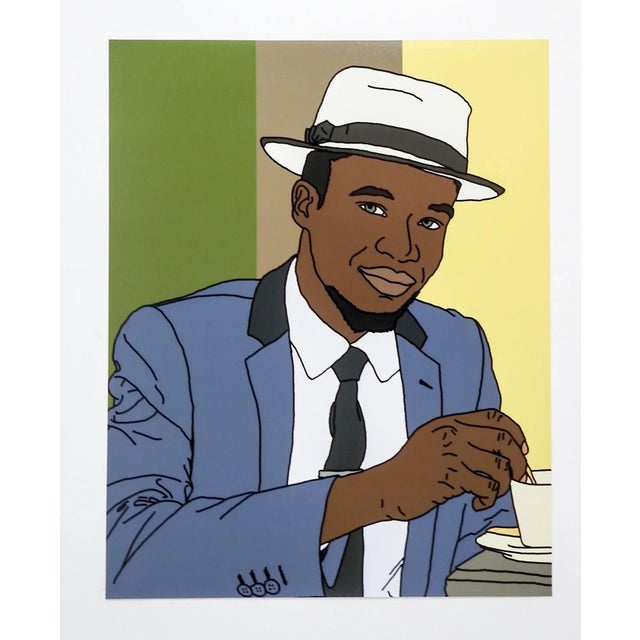 Contemporary 2021 Pop Art giclee print on satin photographic paper paper by David Grinnell (21st century) Texas. Printed...