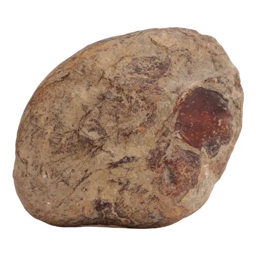 Large Amber Stone Gemstone, 1960s For Sale