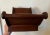 Wood Mahogany Cheese Sleigh, Bread Basket Tray or Table Centerpiece for Displaying Fruit For Sale - Image 7 of 12