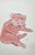 Andy Warhol "Cat Sam brown-red" offset lithograph in colors on Arches paper, Georges Israel Editeur, sheet size 38,5 x 57...