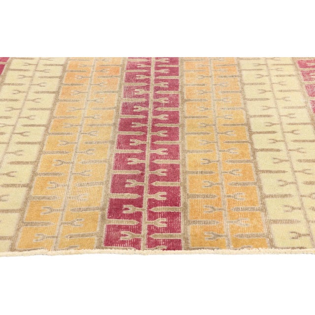 Zeki Muren Vintage Turkish Sivas Rug - 03'09 X 06'09 For Sale - Image 4 of 9