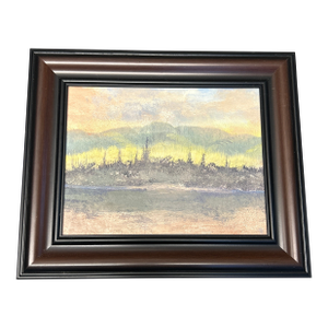 1970’s Original Impressionist Pastel Landscape Painting