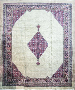 Antique Turkish Serab Rug - 12‚Ä? ?ó 14‚Ä?