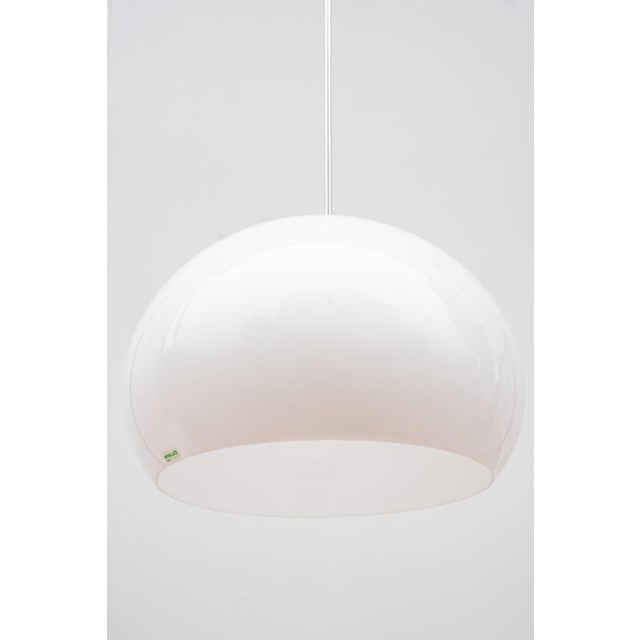 1970s Large Pendant Lamp from Guzzini, 1970s For Sale - Image 5 of 9
