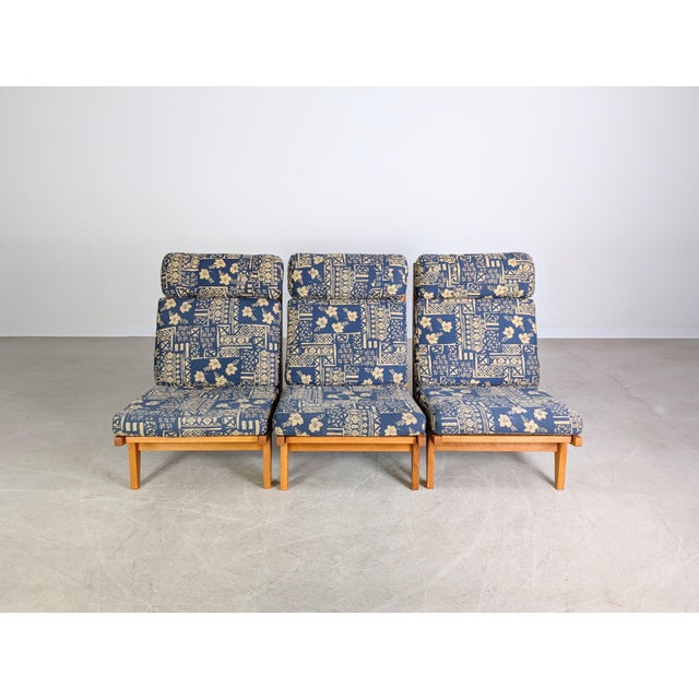 We are offering one of three beautiful mid-century armchairs from the danish quality manufacturer getama, dating from the...