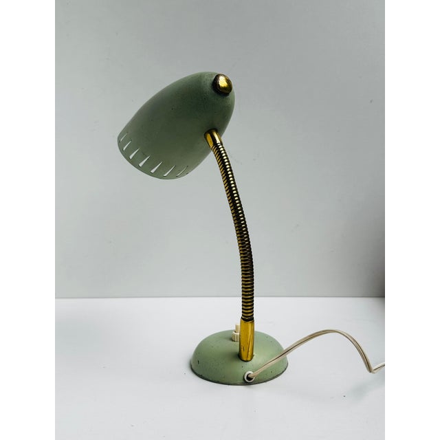 Mid-Century Modern Mid-Century Gooseneck Table Lamp, Germany, 1950s For Sale - Image 3 of 13