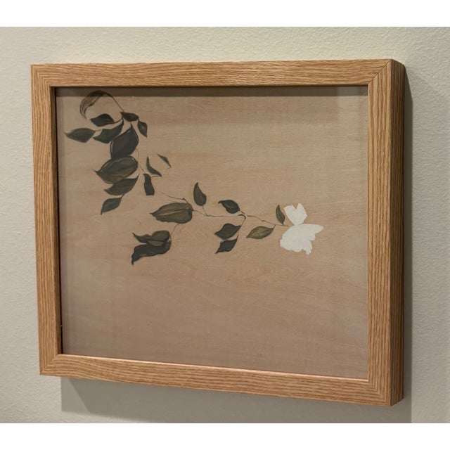 2024 Carolyn Misterek Giclee Print of White Flowers, Framed For Sale - Image 4 of 5