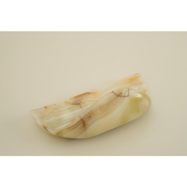 Mid-Century Modern Bowl in Onyx Natural Stone, 1970s For Sale - Image 4 of 11