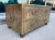 Wood Brass-Clad Campaign Coffee Table From Sarreid Ltd. Spain For Sale - Image 7 of 13