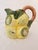 Yellow Vintage Italian Handpainted Lemon Pitcher For Sale - Image 8 of 8