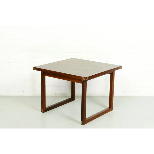 Danish Rosewood Coffee Table by Rud Thygesen for Heltborg Møbler, 1960s For Sale - Image 12 of 12