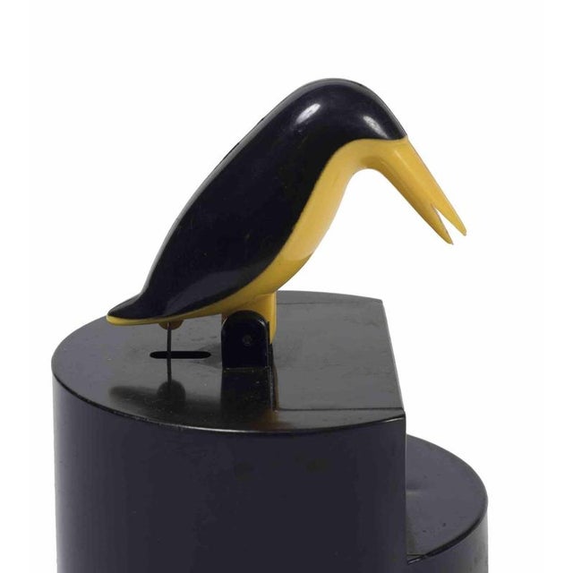 Vintage Italian Bakelite Toucan Toothpick Dispenser For Sale - Image 4 of 6
