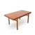 Italian manufacturing table produced in the 1960s. Legs in solid wood. Top in veneered wood, extendable via central...