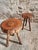 1960s Vintage Wooden Stools, France, 1960s, Set of 2 For Sale - Image 5 of 18