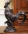 Early 20th Century Early 20th Century French Polished Iron Rooster Figure For Sale - Image 5 of 11
