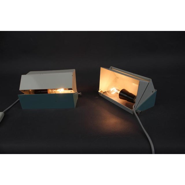 Napako Wall Lamps attributed to Hůrka, Czechoslovakia, 1970s, Set of 2 For Sale - Image 10 of 16
