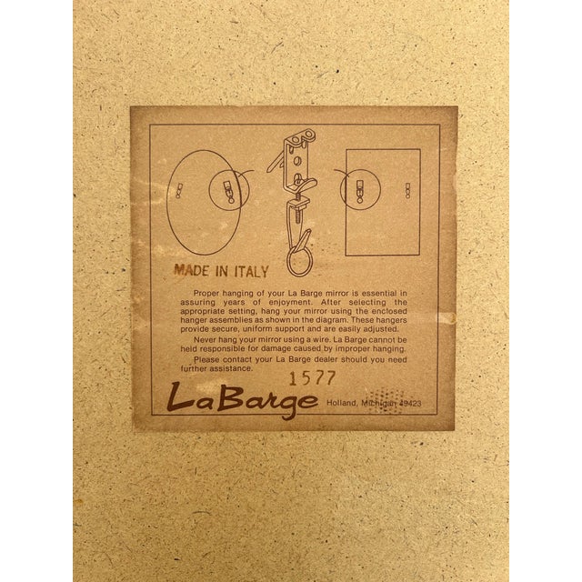 Vintage LaBarge French Style Mirror Ornate Gold Frame Chairish