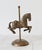 Vintage Solid Brass Carousel Horse Figurine For Sale - Image 4 of 9