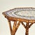 Late 18th Century Antique English Bamboo and Tile Table or Stand For Sale - Image 5 of 11