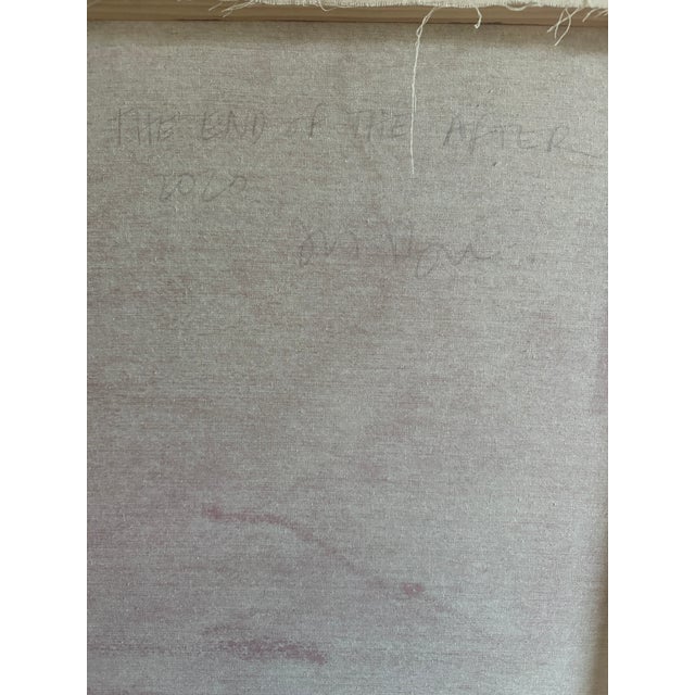 Wood Contemporary Joe Henry Baker Painting Original Artwork For Sale - Image 7 of 7