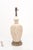 Pair of 1960s Italian Cream Bristolia Ceramic Relief Table Lamps For Sale - Image 10 of 11