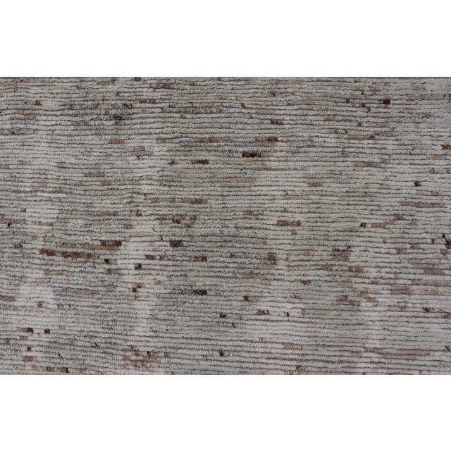 Textile Modern Moroccan Rug by Keivan Woven Arts With All-Over Pattern 8'8 X 11'5 For Sale - Image 7 of 12