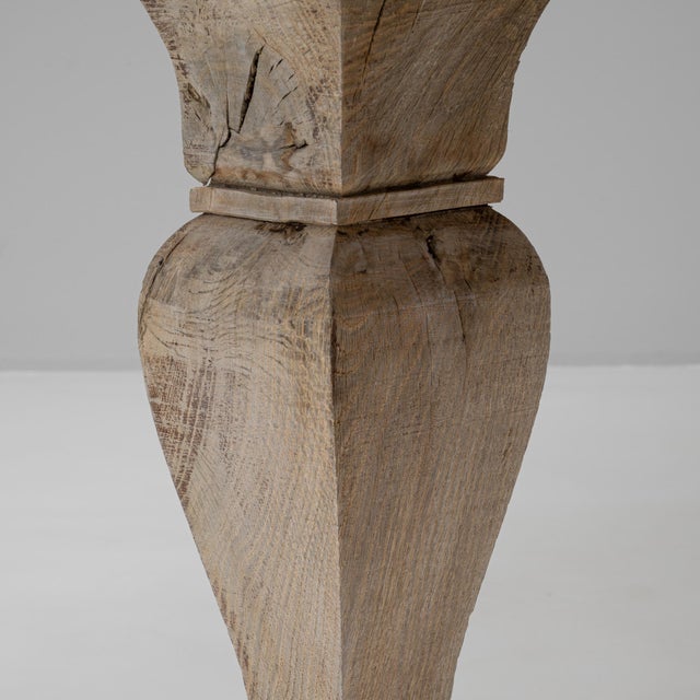 20th Century French Oak Dining Table For Sale - Image 12 of 18