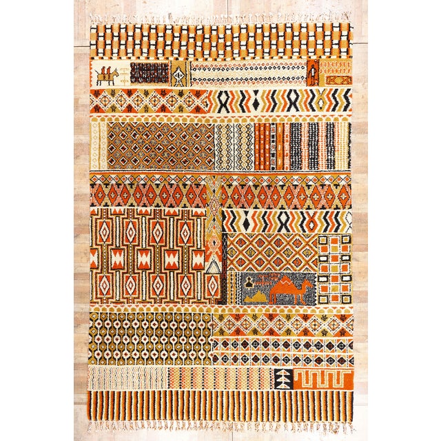 Vintage Taznakht Moroccan Rug, 11'09 X 17'09 For Sale - Image 10 of 10