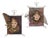 Art Deco Decorative Wall Art Pieces Featuring Ceramic Faces, 1990s, Set of 2 For Sale