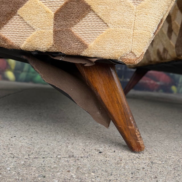 Pair of Gilbert Rhode Style Slipper Chairs Mid Century Modern For Sale - Image 9 of 12