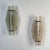 Fontana Arte Vintage Model 1943 Wall Lights in Frosted and Bevelled Glass by Max Ingrand for Fontana Arte, 1950s, Set of 2 For Sale - Image 4 of 18