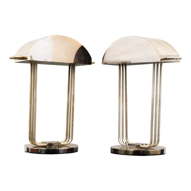 Lamps by Marcel Breuer for the Paris Expo, 1925, Set of 2 For Sale