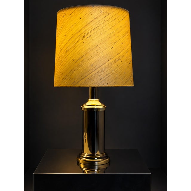 Gold Model B50 Table Lamps from Bergboms, Sweden, 1960s, Set of 2 For Sale - Image 8 of 9