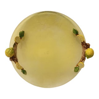 1980s Limoncello Serving Tray For Sale