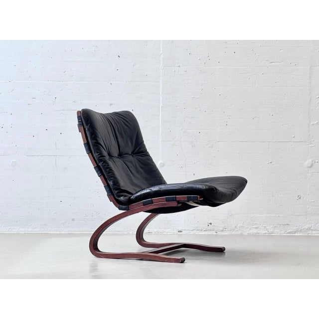 Kengu Lounge Chair by Elsa & Nordahl Solheim for Rybo, 1970s For Sale - Image 4 of 16
